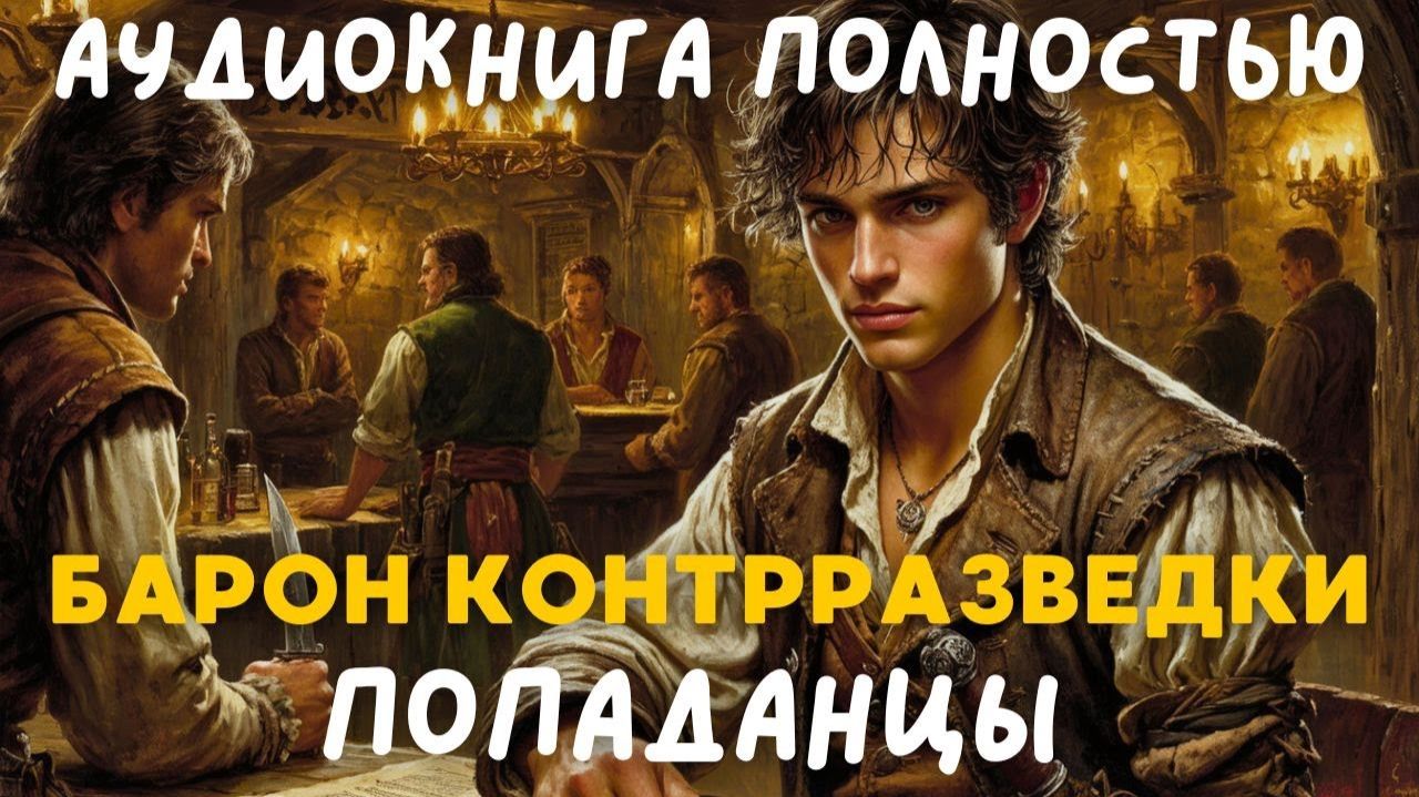 АУДИОКНИГА ПОЛНОСТЬЮ: БАРОН КОНТРАЗВЕДКИ / ПОПАДАНЦЫ смотреть онлайн