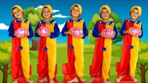 пять маленьких детей _ Five little babies _ детская песенка от Kuku and Cucudu На
