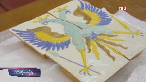 Редкое изразцовое панно передали Музею архитектуры имени Щусева