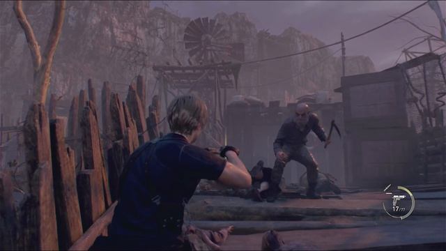 Resident Evil 4 #5-ХАРДКОР только нож и пистолет(основной сюжет)☠☠☠