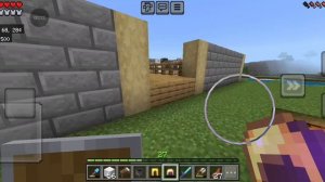 Обзор на мой огород и на ферму овец, коров, и куриц в Minecraft.