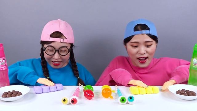 Десерт из желейных конфет Гонка Вызова ДОНА DONA