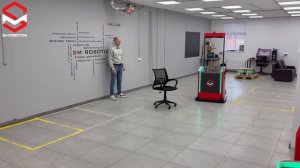 Про безопасность логистических роботов SM Robotics MULE