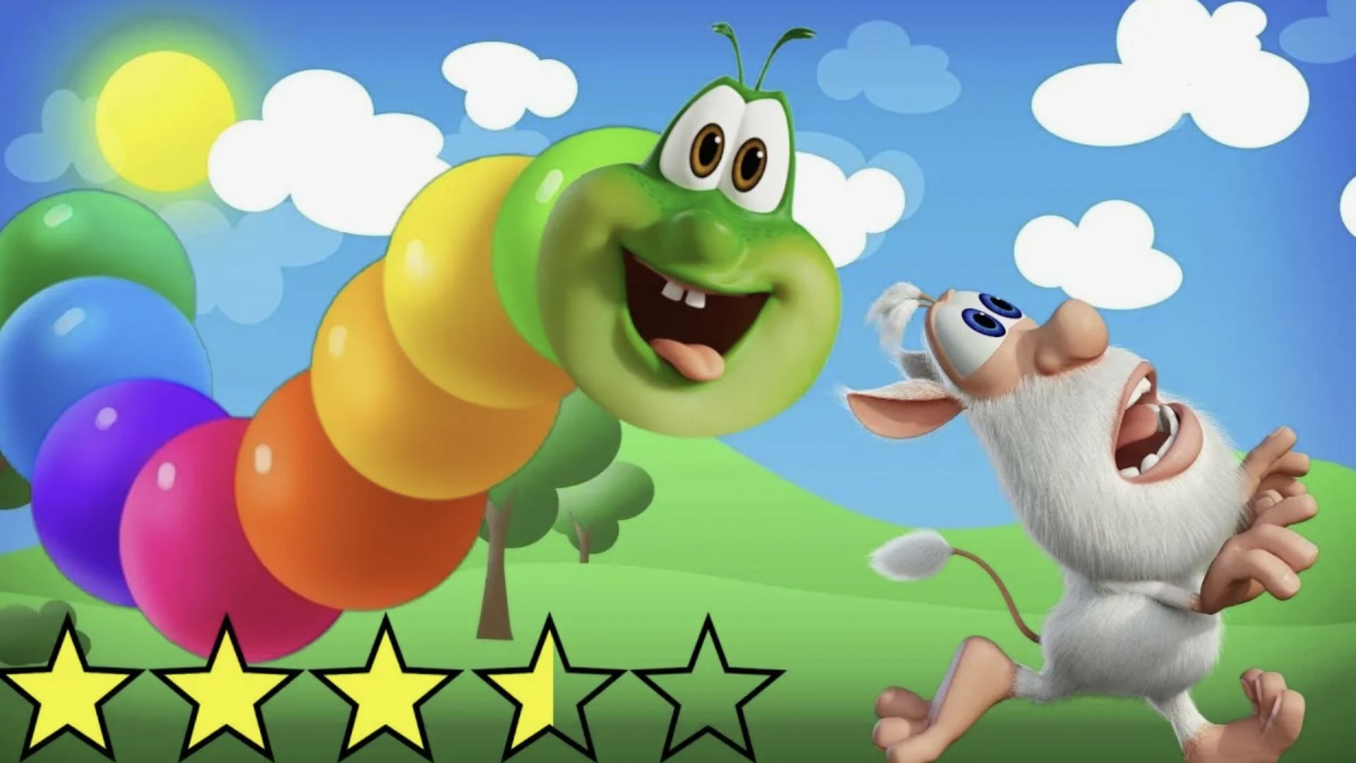Буба - День игр с друзьями - Мультфильм для детей смотреть онлайн