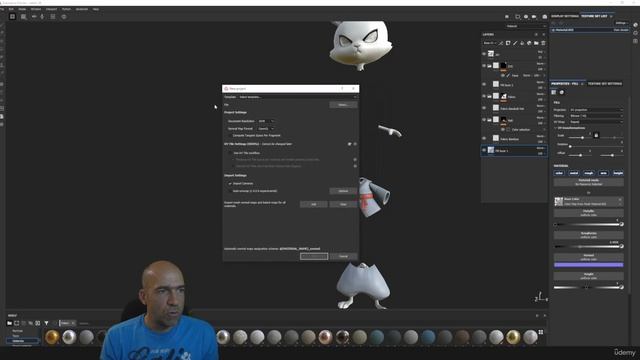 39. Finishing the textures in Substance