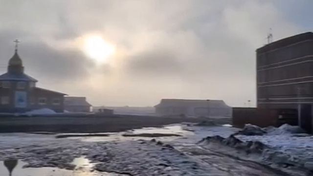 ☀️ Вчерашний ночной туман с детским смехом и пением пуночек в разгрузку)