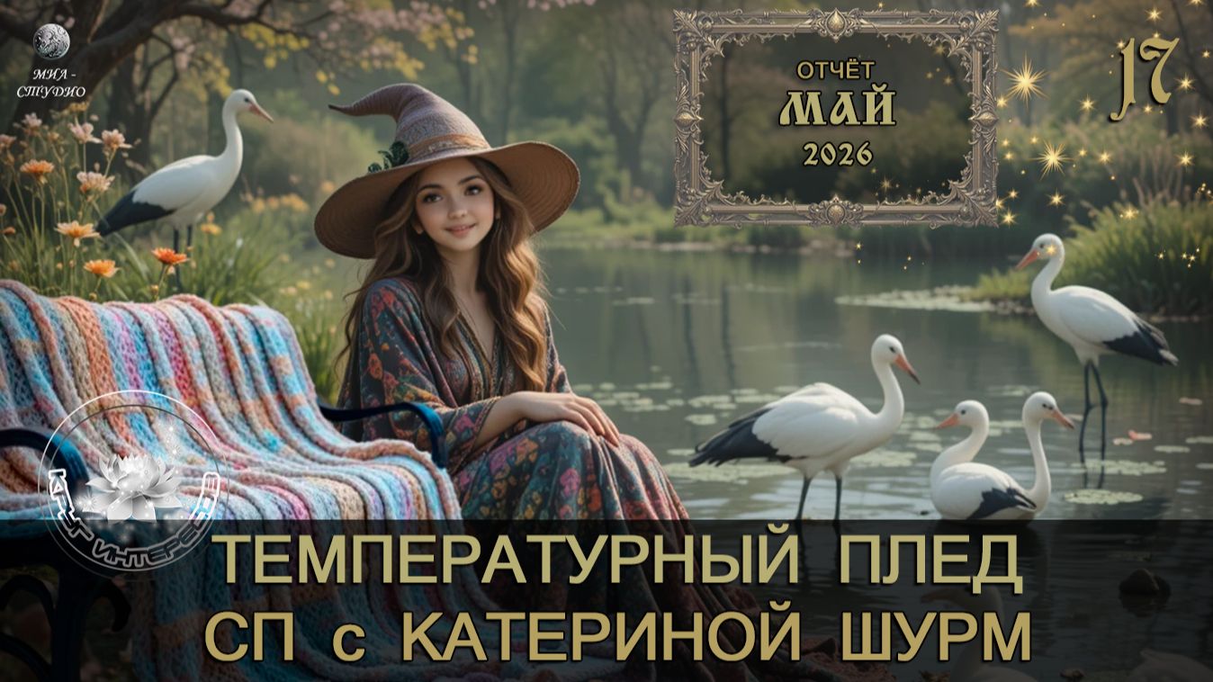ОТЧЁТ МАЯ в СП "ТЕМПЕРАТУРНЫЙ ПЛЕД с КАТЕРИНОЙ ШУРМ" 2026