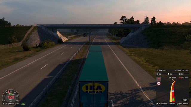 Путь дальнобойщика #15: Один рейс + кредит и гараж наш! | Euro Truck Simulator 2