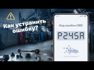 P245A – Клапан байпаса EGR: цепь управления