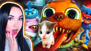 😨ЭТИ МОНСТРЫ ХОТЯТ МЕНЯ СЪЕСТЬ.. - Dark Pals: The 1st Floor – ВИЛЛИ Реакция