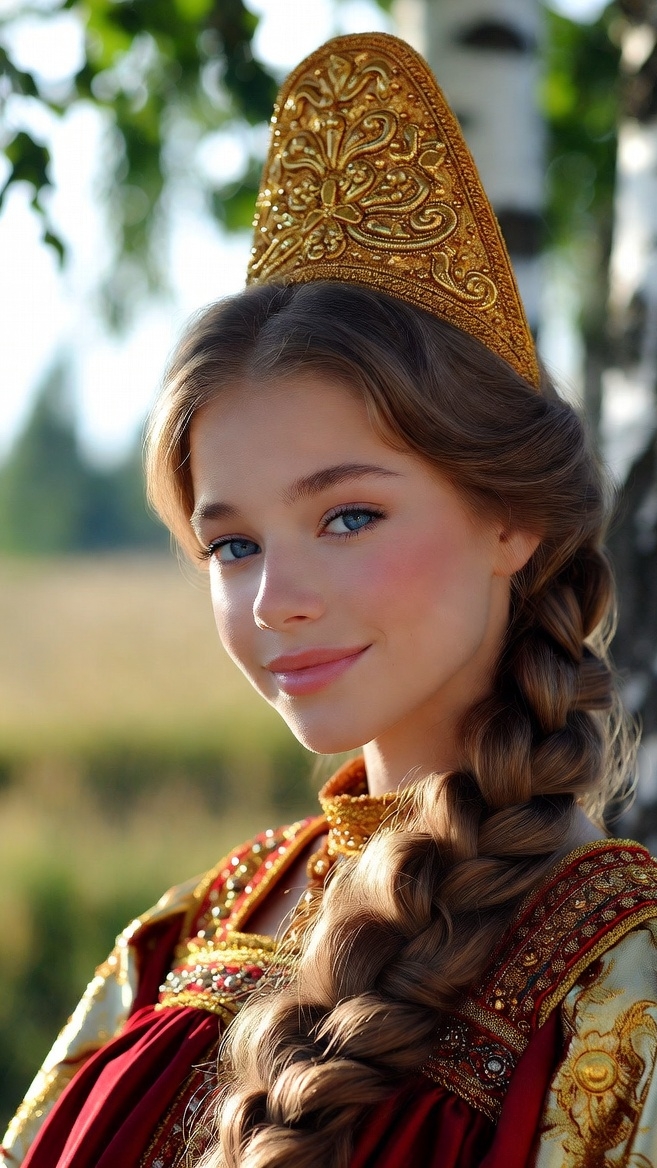 Русская красота без грима!