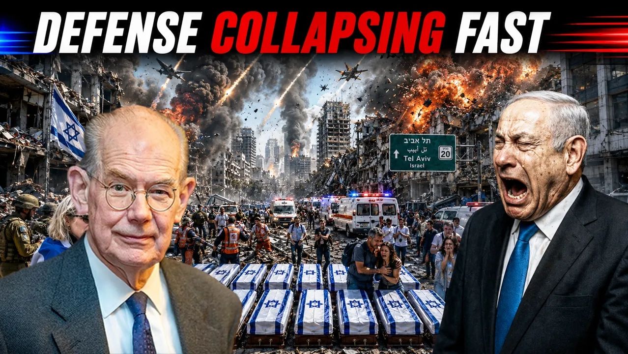 Israeli Cities Explode Overnight! Netanyahu Declares State of Emergency John Mearsheimer смотреть онлайн