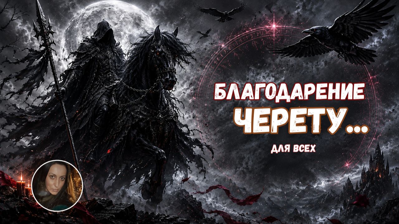 БЛАГОДАРЕНИЕ ЧЕРЕТУ... ДЛЯ ВСЕХ...