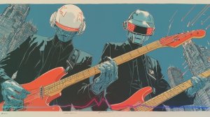 Daft Punk Gravity In Motion 🪩🤖 ｜ Chill Disco, Synthwave, Electronic Funk, House Playlist