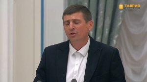 Вручение государственной награды сестре Татьяне Колотун