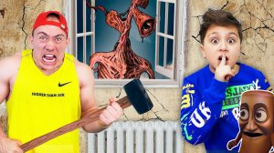 Сиреноголовый VS Самый Сильный Человек в Мире В Реальной жизни
