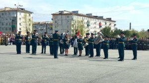 Военный парад. 9 мая 2026 года. ЗАТО п. Солнечный Красноярского края