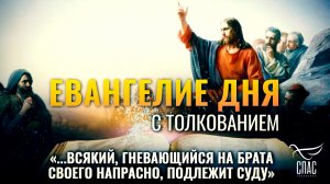 «...всякий, гневающийся на брата своего напрасно, подлежит суду» / Евангелие дня