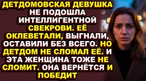 Истории из жизни|Детдомовская девушка против интеллигентной свекрови, которая решила её уничтожить