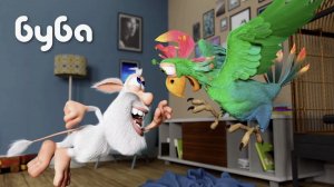 БУБА И ПОПУГАЙ ГУГА 🦜 ВСЕ СЕРИИ ПОДРЯД