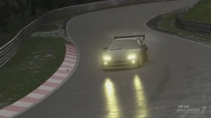 PS4 PRO - Moza R5 - Gran Turismo 7 - Mitsubishi eclipse в Дождь  - карьера 095 brook Raslution 2