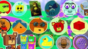 все стикеры в Super Bear Adventure