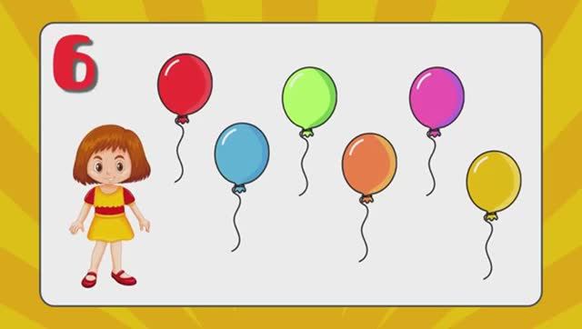 Учимся считать до 10 для самых маленьких/Стишок про цифры для детей/Развивающие мультики для малышей