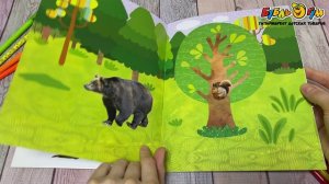 358768  Книга Фотонаклейки В лесу