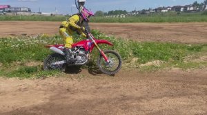 Школа мотокросса ZRT Тренировка поворотов