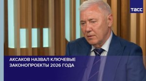 Аксаков назвал две ключевые законодательные инициативы этого года
