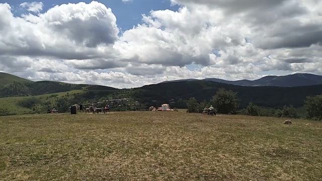 Обзорная площадка в природном парке Златибора. Сербия