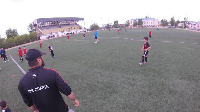 Спарта красные (2017) - Локомотив Ангарск (01.06.26) - 1 тайм ч.2
