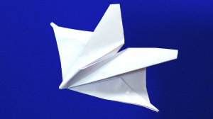 Как сделать самолёт из бумаги. Оригами самолёт. Origami plane