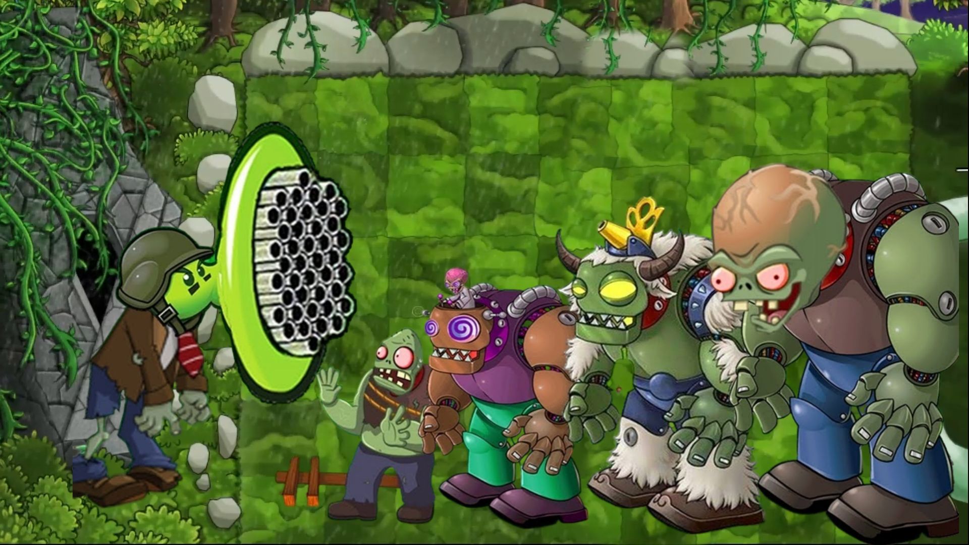 Растения против зомби Essence Edition Plants vs Zombies ПвЗ PvZ [36] битва прохождение топ смотреть онлайн