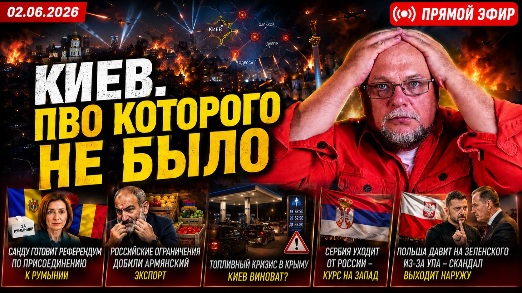 🔴КИЕВ. ПВО КОТОРОГО НЕ БЫЛО | ФРОНТОВЫЕ СВОДКИ