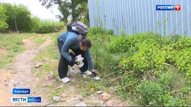 Студенты педуниверситета провели экологическую акцию на берегу реки Пивоварки