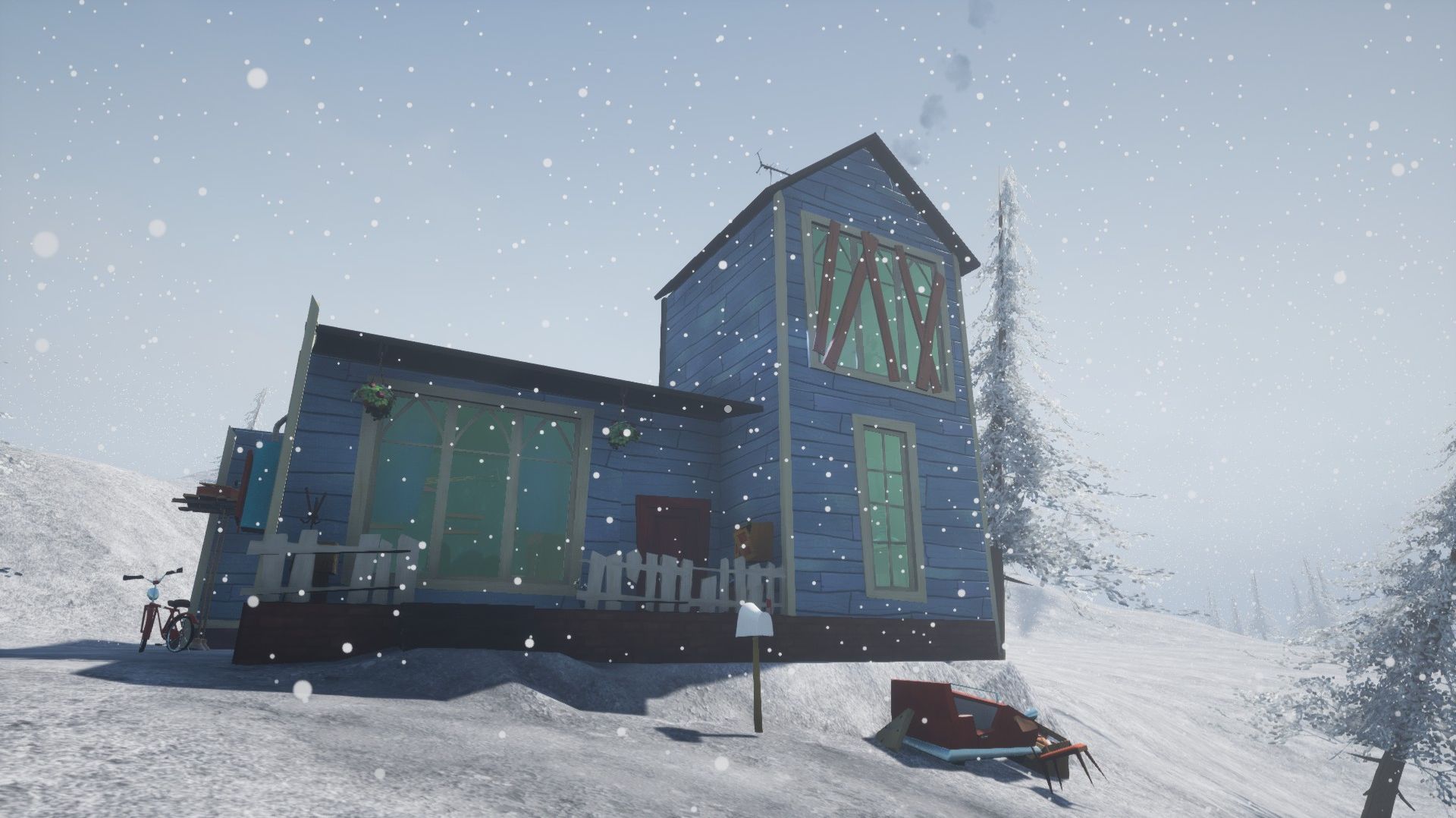 Прохождение мода Winter Secrets! Hello Neighbor.