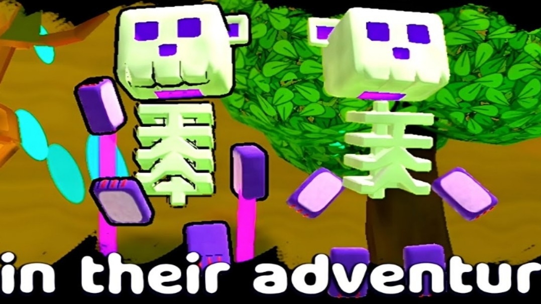 КОСТЮМ СКЕЛЕТА в Super Bear Adventure/Приключения Супер Медведя