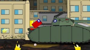 Японская мощь-мультики про танки