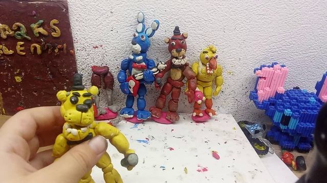 все фигурки по Fnaf 1