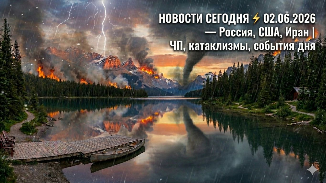 НОВОСТИ СЕГОДНЯ ⚡ 02.06.2026 — Россия, США, Иран | ЧП, катаклизмы, события дня смотреть онлайн