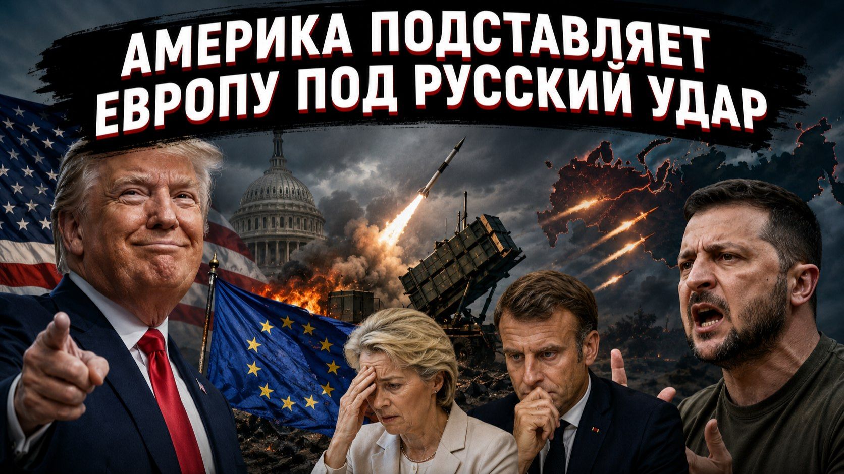Мирные переговоры — фикция: США перекладывают украинский конфликт на плечи Европы