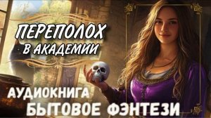 АУДИОКНИГА ФЭНТЕЗИ РОМАН: ПЕРЕПОЛОХ В АКАДЕМИИ Слушать