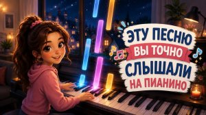 Красивая песня на пианино | Детство