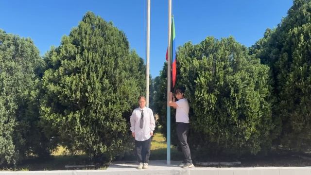 Церемония поднятия Государственного флага Российской Федерации