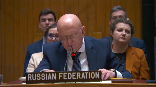 Выступление В.А.Небензи в СБ ООН по ситуации в Ливане