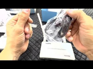 Беспроводной удлинитель HDMI KVM 200m обзор
