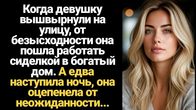 ИСТОРИИ ИЗ ЖИЗНИ/Девушку вышвырнули на улицу и она пошла работать сиделкой в богатый дом смотреть онлайн