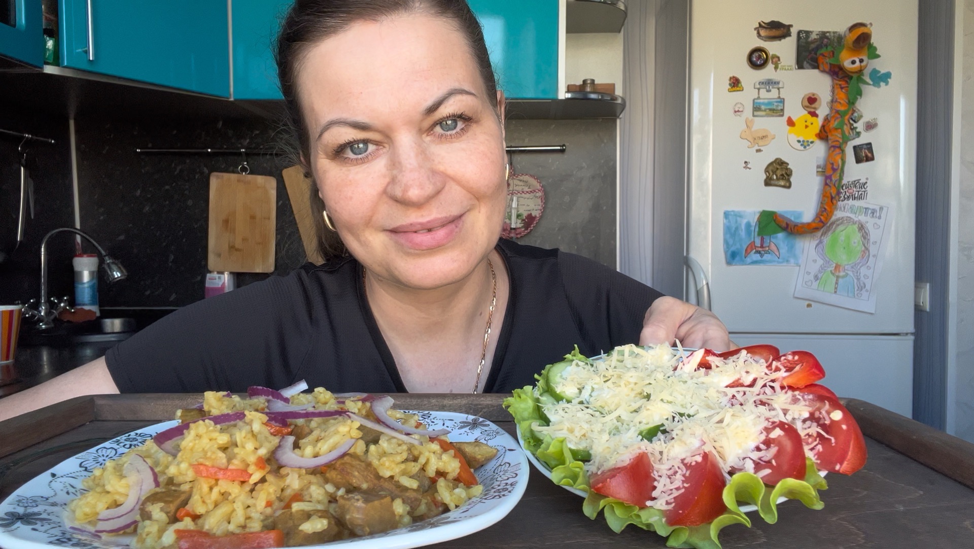 МУКБАНГ ПЛОВ С ГОВЯДИНОЙ/ОВОЩИ/MUKBANG ЕДА ОБЖОР смотреть онлайн