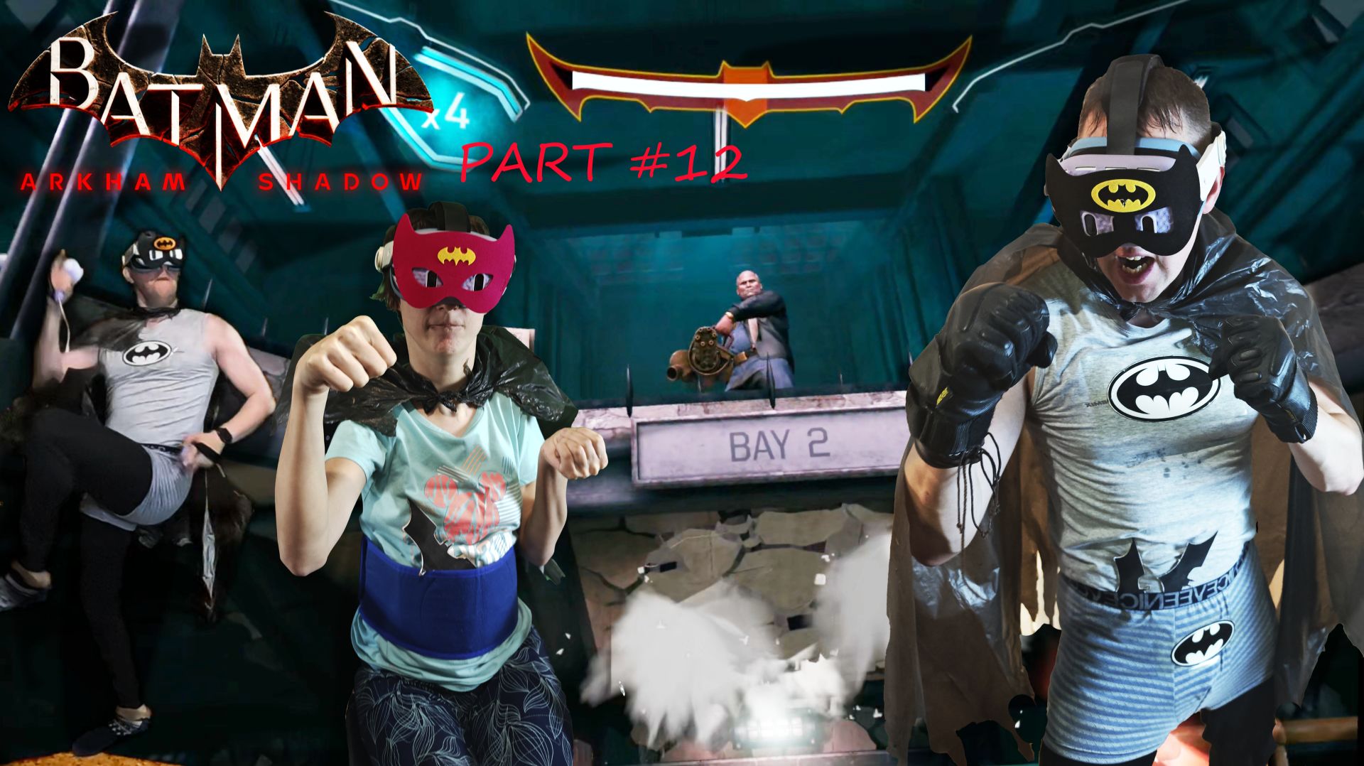 БИТВА С БОССОМ ФАЛЬКОНЕ 🔥🔥🔥 №12 ► Batman Arkham Shadow VR